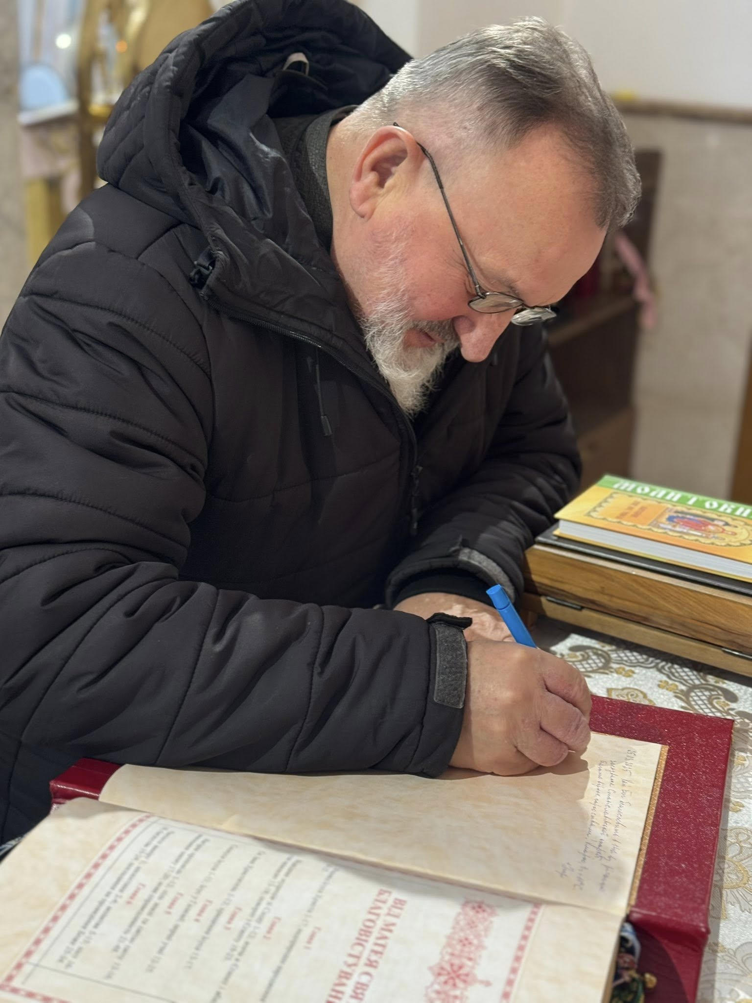 Архиєпископ і Митрополит Львівський Ігор з душпастирським візитом побував на парафії Святих Кирила і Методія в Івано-Франківську Архиєпископ і Митрополит Львівський Ігор з душпастирським візитом побував на парафії Святих Кирила і Методія в Івано-Франківську