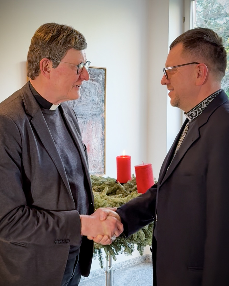 Владика Володимир у Кельні: спільний голос Церкви за мир в Україні Владика Володимир у Кельні: спільний голос Церкви за мир в Україні